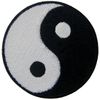 Ying Yang Taoism Embroidered Iron On Sew On Patch