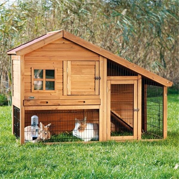 TRIXIE Pet Products 62335 Rabbit Hutch With A View