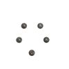 Heater Box Firewall Cover Mounting Nuts Set, 5 Pieces