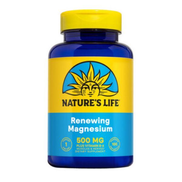 Magnesium 500 mg 100 caps By Nature's Life
