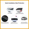Partuto Magnetic Strap Car Rear Windshield Cover Sunshade Protection Replacement