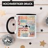 Trendation - Pilot ABC Alphabet Mug Gift Job Aeroplane Coffee Mug (Black)