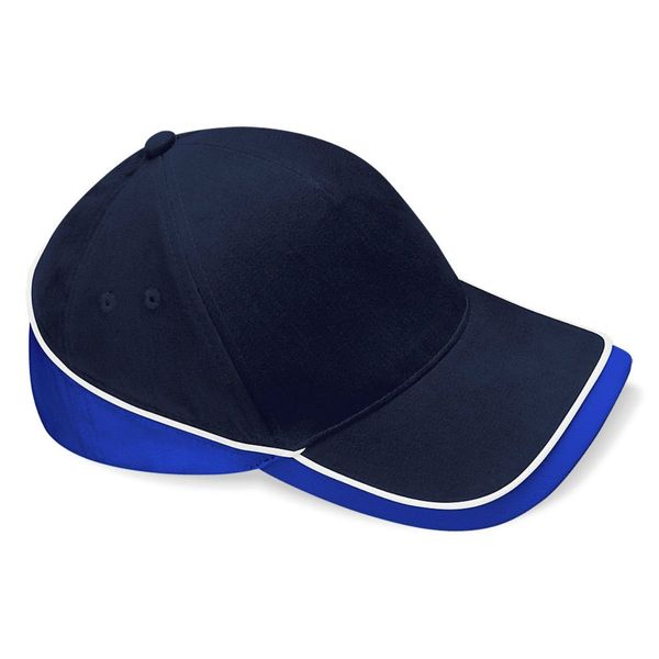Beechfield Teamwear Cap in navy / royal