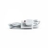 STATUS White Extension Lead | 5m Extension Cable with 1 Socket | 1WS5MCP10