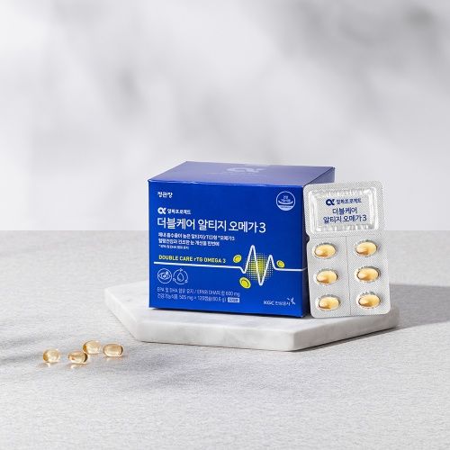 CheongKwanJang Double Care Altige Omega 3 505mg 2 months supply 120 capsules
