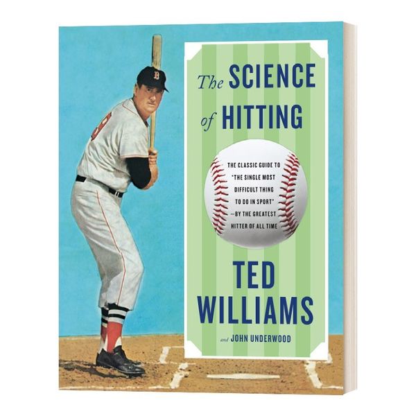 棒球击打的科学 英文原版 Science of Hitting 巴菲特推荐 英文版 Ted Williams，John Underwood 进口英语原版书籍