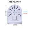 AKNPMHT Dome Security Camera Mounting Hardware Bracket Fixed Stand Camera Mount ABS Plastic C6H C6TC C6C Security Surveillance Camera Accessories