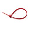TR Ties Extra Large Plastic Cable Ties - Black/White, Red