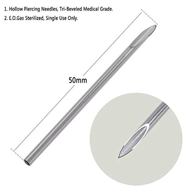  Tvalccoy Piercing Needles, Piercing Needle, Ear