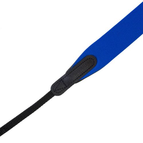 OP/TECH USA E-Z Comfort Neoprene Neck Strap - Lightweight, Padded, Adjustable Strap for DSLR, Mirrorless & Binoculars (Ocean Blue) - Made in USA