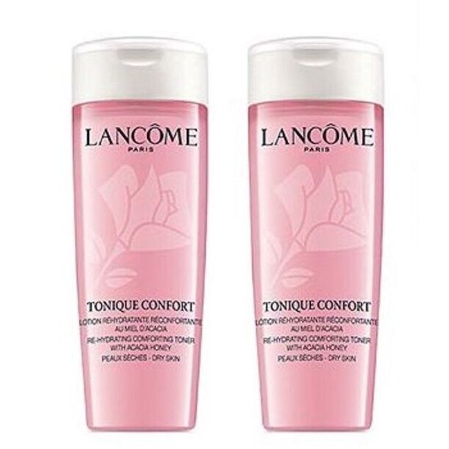 Lot of 2: Lancome Tonique Confort Rehydrating Toner Dry Skin~ 1.7oz *2= 3.4 oz