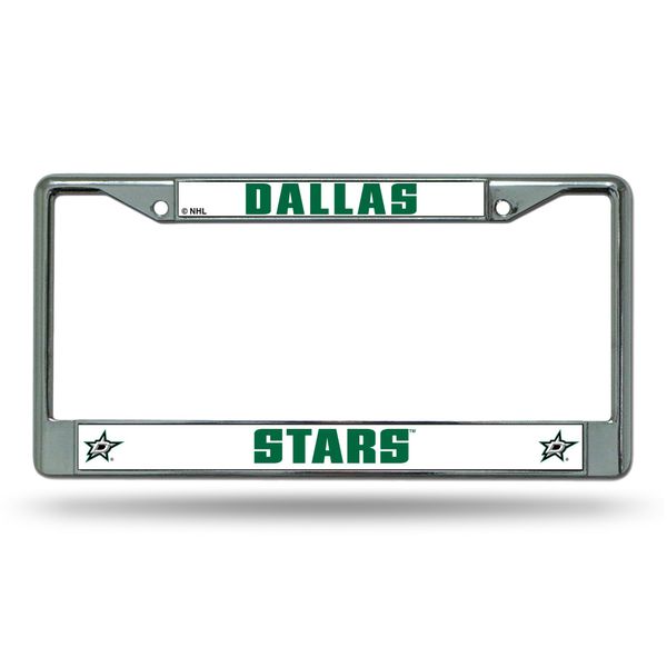 NHL Dallas Stars Standard Chrome License Plate Frame