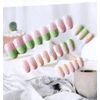 24pcs Dream Graffiti Nail Tips Nail False Nail Making You More Nice ,Can Be Used For Weddings, Parties, Holidays, Dating, Prom, Daily Life