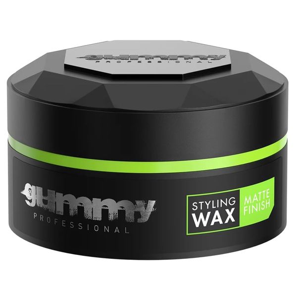 Gummy Fonex Styling Wax Matte Finish Matt, Volume, 5.07 Fl. Oz 150ml (Pack of 3)