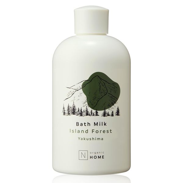 N organic Home Bath Milk, Island Forest Scent, Moisturizing, Gift, 10.1 fl oz (300 ml)