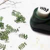 Fdit Beautiful Paper Punch Cutter Tree Leaf Pattern Making DIY Craft Accessories with 8pcs Paper (Cherry Leaf)