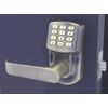 Electronic Keyless Door Lock - Antique Brass (Left Hinged Doors Only) Battery