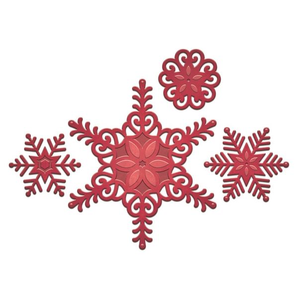 Spellbinders "Create A Flake Six" Dies