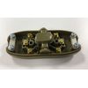 Lyvia 6AMP IN LINE ROCKER/TORPEDO SWITCH TABLE LIGHT LAMP GOLD 3 CORE
