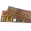 Batik Quilted Fabric Patchwork Table Runner or Wall Hanging