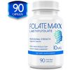 FolateMaxx L-Methylfolate 10 mg 90 Capsules Active Folate Non-GMO Methyl Folate, 5-MTHF