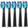 5 Pack Electric Toothbrush Replacement Heads Compatible with Fairywill,Toothbrush Heads Compatible with FW-507/508/551/515/917/959/2011,FW-D1/D3/D7/D8