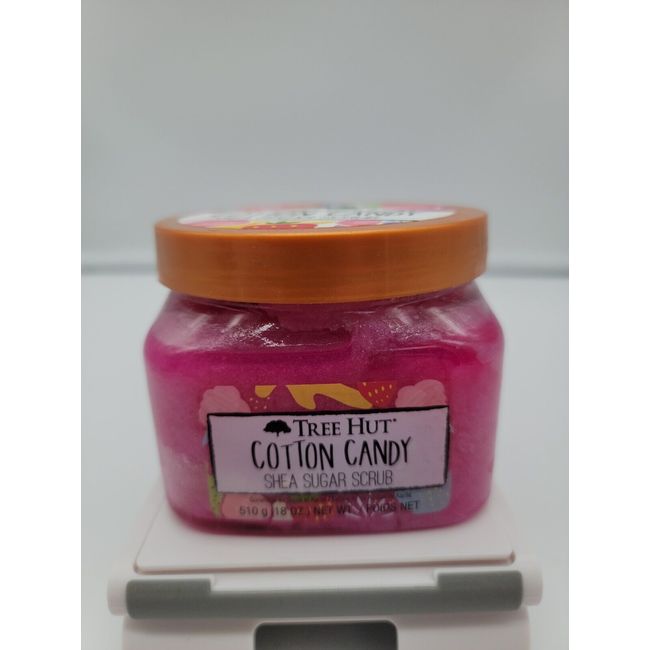 Tree Hut Cotton Candy Shea Sugar Exfoliating Body Scrub 18 Oz