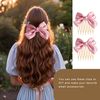 50 Plastic Wig Combs - 7-Teeth Hair Clips for Wig Making and Accessorizing (Blonde)