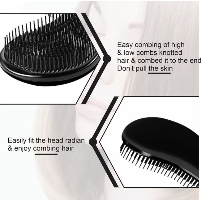 Tangle Teezer The Wet Detangling Hair Brush # Black Tools