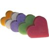 Ancient Wisdom 6x Heart Guest Soaps - Raspberry