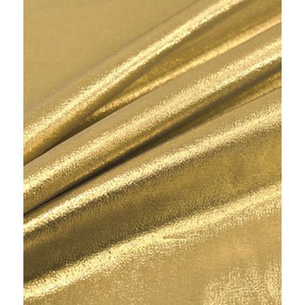 Gold Lame Fabric - by The Yard