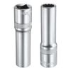 HARFINGTON 2pcs 1/2" Drive by 13mm 12-Point Deep Socket 78mm Length Metric Spline Socket