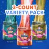 Elmer's Gue Premade Slime, Cosmic Shimmer Glitter Slime, Variety Pack, 3 Count
