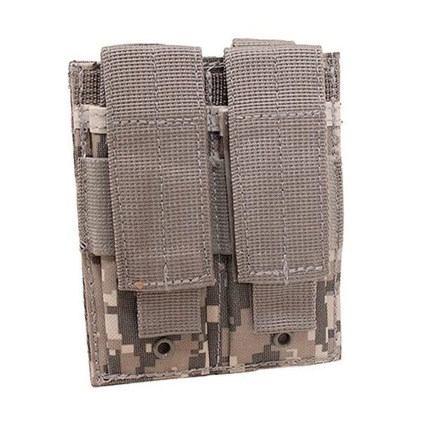 VISM by NcStar Double Pistol Mag Pouch/Digital Camo