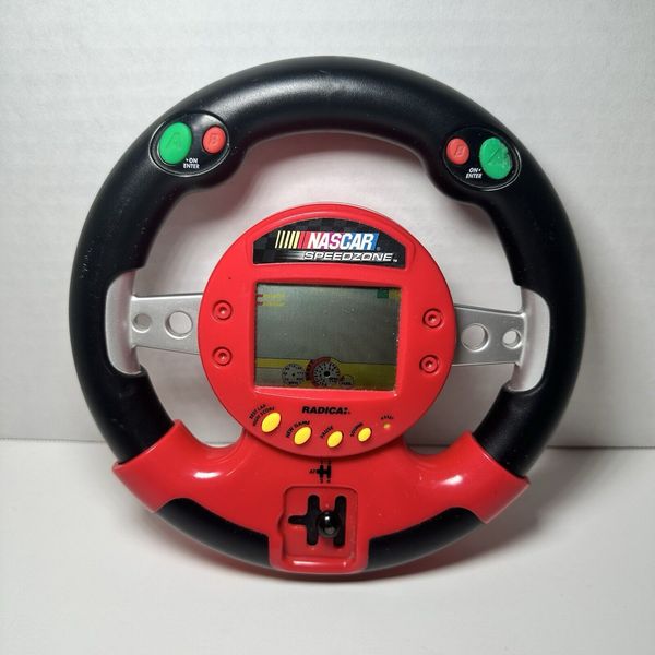 Handheld Electronic Game NASCAR SPEEDZONE RACING CAR RADICA 1998 Toy Collectible