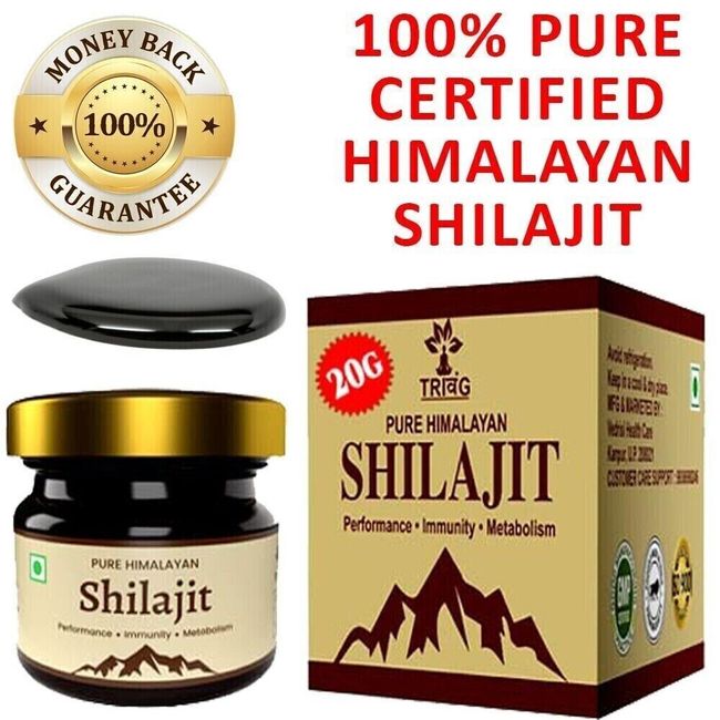 Pure 100% Himalayan Shilajit, Soft Resin, Organic, Extremely Potent, Fulvic  Acid