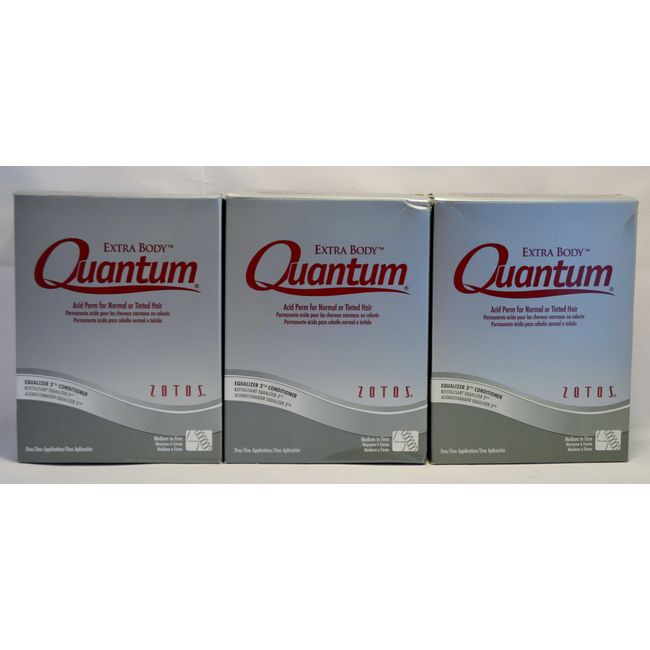 Quantum - Extra Body Acid Perm 3 Pack