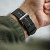ZULUDIVER Croyde Canvas Watch Strap [Charcoal, 18mm]