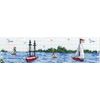 Janlynn Summer Sails Candle Corsets Counted Cross Stitch