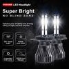 For 1982-2012 Ford E-150 E-250 E-350 Van 2pcs 5x7 7x6" LED Headlights Hi-Lo