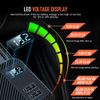 9in1 Multi Port USB C Car Cigarette Lighter Splitter 171W Fast Charging Adapter