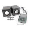 Compact USB Powered Mobile Mini Speaker System, Manhattan 161435, SK-IU02