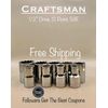New Craftsman Socket Set 1/2" Inch Drive 12 Point 9 Piece SAE