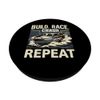 Vintage RC Boot BAUEN RACE CRASH REPEAT RC Remote Boote PopSockets mit austauschbarem PopGrip