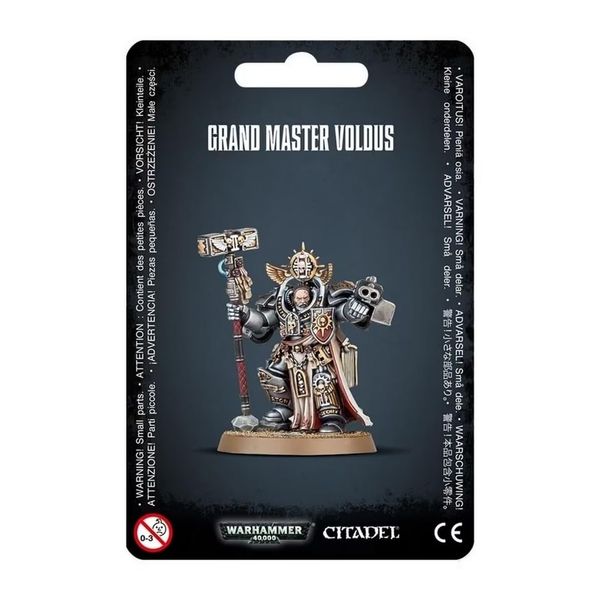 Games Workshop 99070107001" Grey Knights Grand Master Voldus Miniature