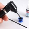 Tattoo Ink Mixing Sticks 200Pcs Disposable Tattoo Ink Mixer Sticks Tattoo Pigment Mixing Sticks Plastic Stirring Rods Makeup Eyebrow Microblading Tool Tattoo Supplies for Tattoo Ink Mixer Machine