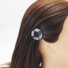 tamarusan (tamarusan) Purple Donut Shaped Glance Chin Clip Hair Pins