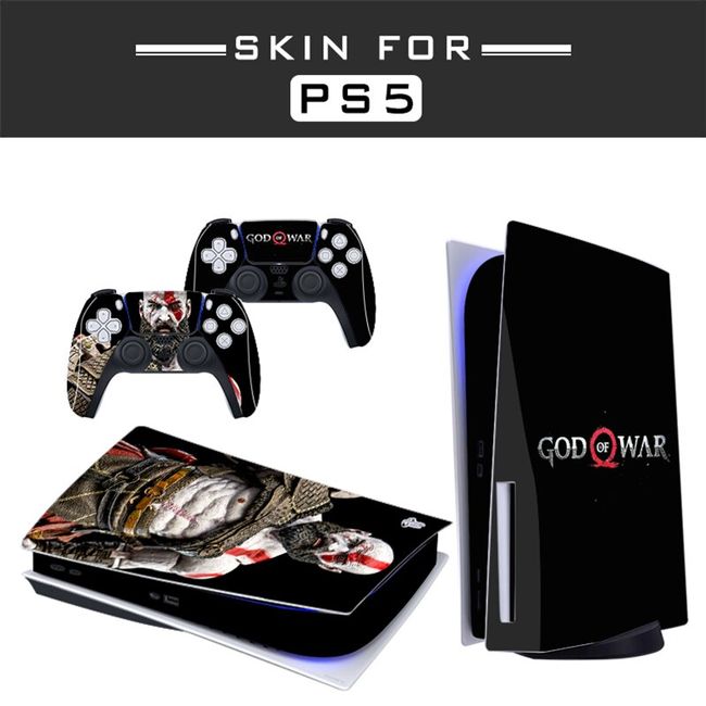 PS5 Skin Decal Vinyl Wrap Cover Sticker PlayStation 5 Compatible Disk &  Digital