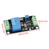 Timer Relay 5V 12V 24V Adjustable Timer Delay Relay Module Self-Locking Trigger Delay Controller Delay On Off Switching Module (DC12V)