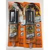 (2) NEW Gorilla 42001 Epoxy Adhesive Clear Glue .85 Oz - 5 Minute Set